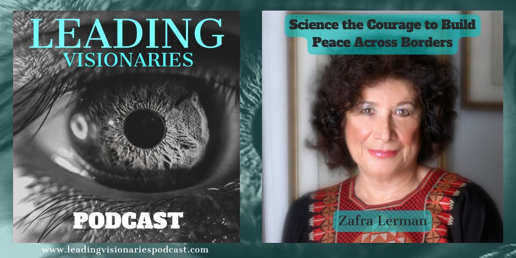 LV_Podcast's tweet photo. What if science could accomplish what politics cannot? In this episode of the Leading Visionaries, host @AnjelBHartwell  sits down with Zafra Lerman, an internationally recognized chemist, educator, and humanitarian. https://t.co/LCNr8qsKjS

#creativeageleader https://t.co/2T3SZCkmpa