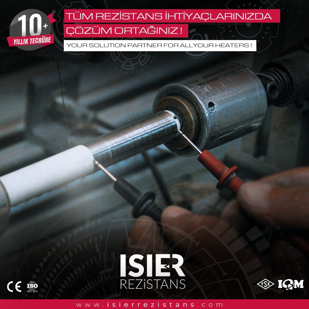 isierrezistanss's tweet photo. - Isıer Rezistans / Tüm Rezistans İhtiyaçlarınızda Çözüm Ortağınız !

https://t.co/PrI3Rc6epJ

#ısıerrezistans #rezistans #heatingelements #heaters #fabric #electricalheater #electricalheatingelements #industrialheating #industrialheatersaretheone https://t.co/R2LKaBDIfl