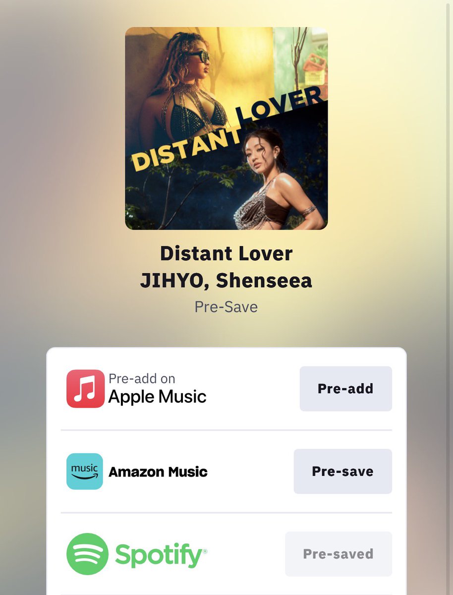 TwiceChartDatas's tweet photo. Pre-save ‘Distant Lover’ here:

🔗 https://t.co/lMX7uryu0y https://t.co/qJiT8aQ48S