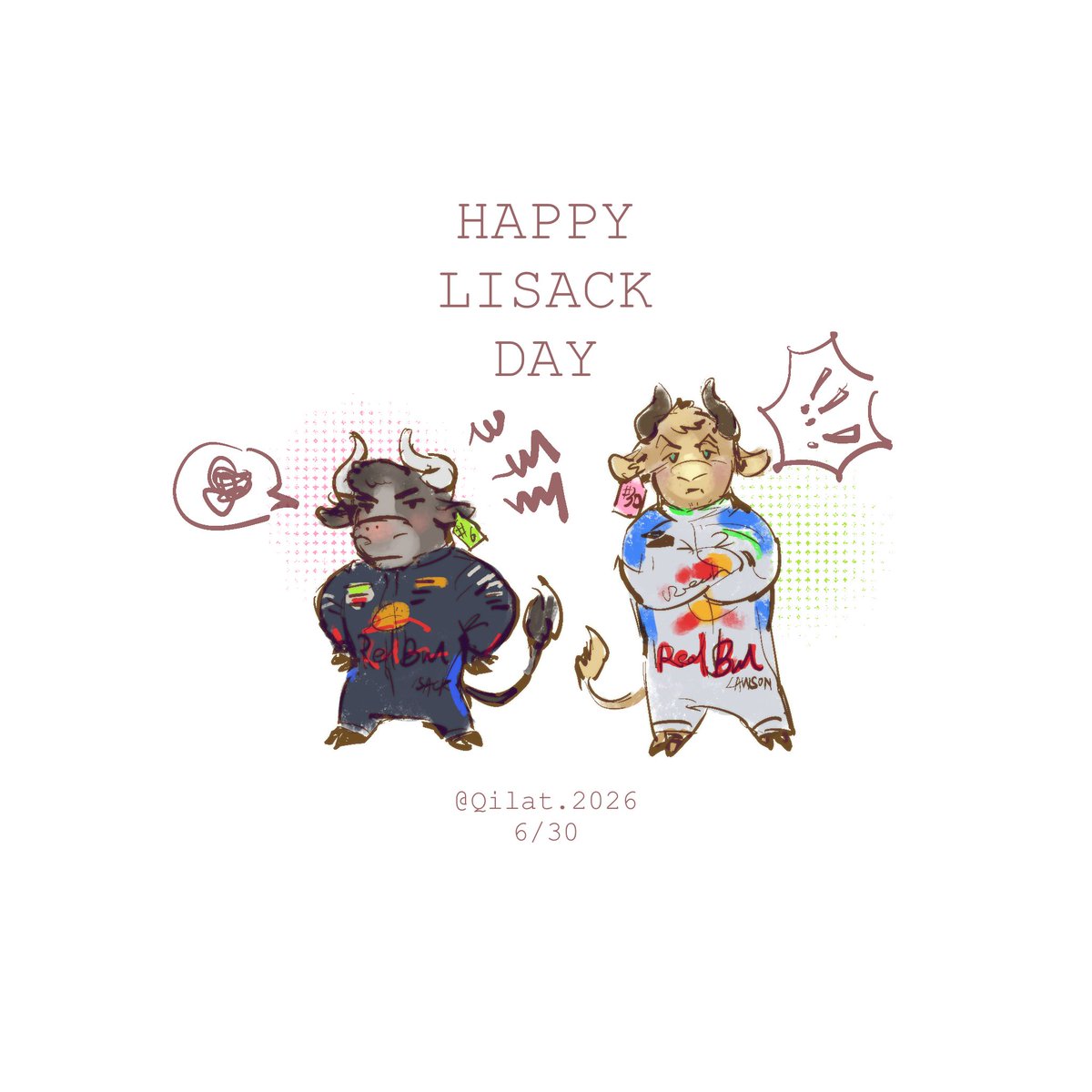 Qingllleng's tweet photo. #Lisack ！？🐃🐂！？ https://t.co/ZcnKVhjRqQ