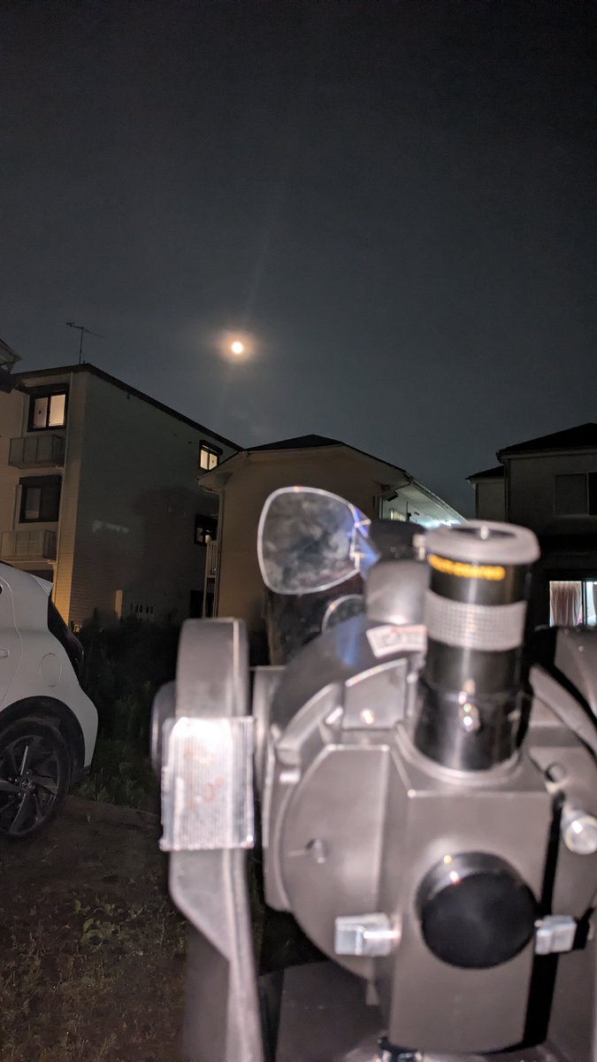 tori_sensei's tweet photo. #MEADE
#EXT-105PE
2026.06.30
ジャンクのMEADE EXT-105PE(Premium Edition)。
やっと、夜、星が見えたので自動導入他、確認。
まず、マクストフカセグレンの鏡筒。これは、像がとても良くて、特にSE150Nと比べると当然なのかもしれないけれど視野の端まで星が歪みにくい。
それで、 https://t.co/Ny6eJ8JAyS