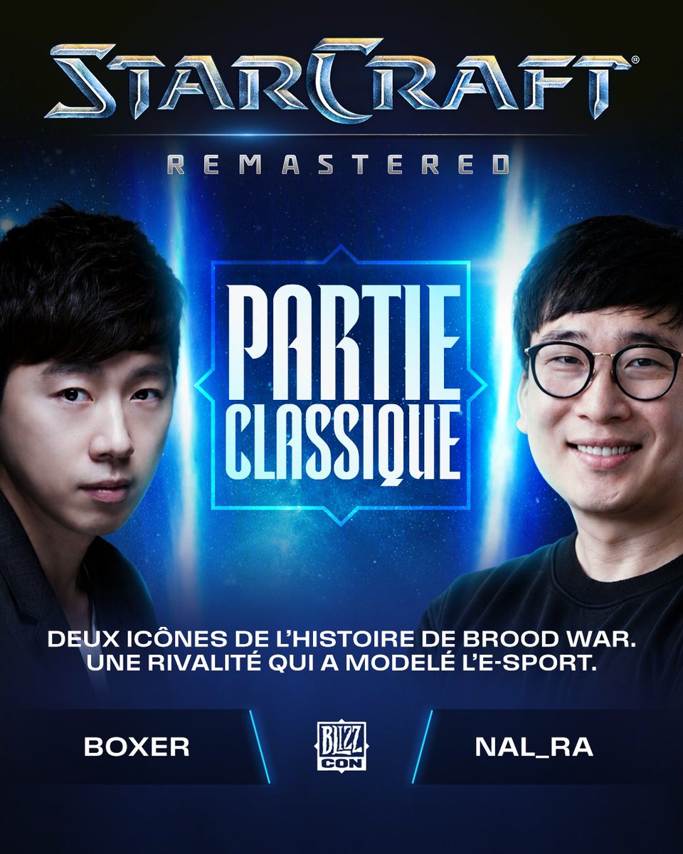 OverwatchFR's tweet photo. Les légendes reviennent. Les étoiles montantes s’élèvent.

⚔️ Les têtes d’affiche des parties classiques de la Classic Cup dévoilées
🌍 Les équipes des poules de la coupe du monde d’Overwatch confirmées
🏆 Les adversaires WoW Esports et Hearthstone se qualifient pour la BlizzCon https://t.co/oj7K8eLJmW