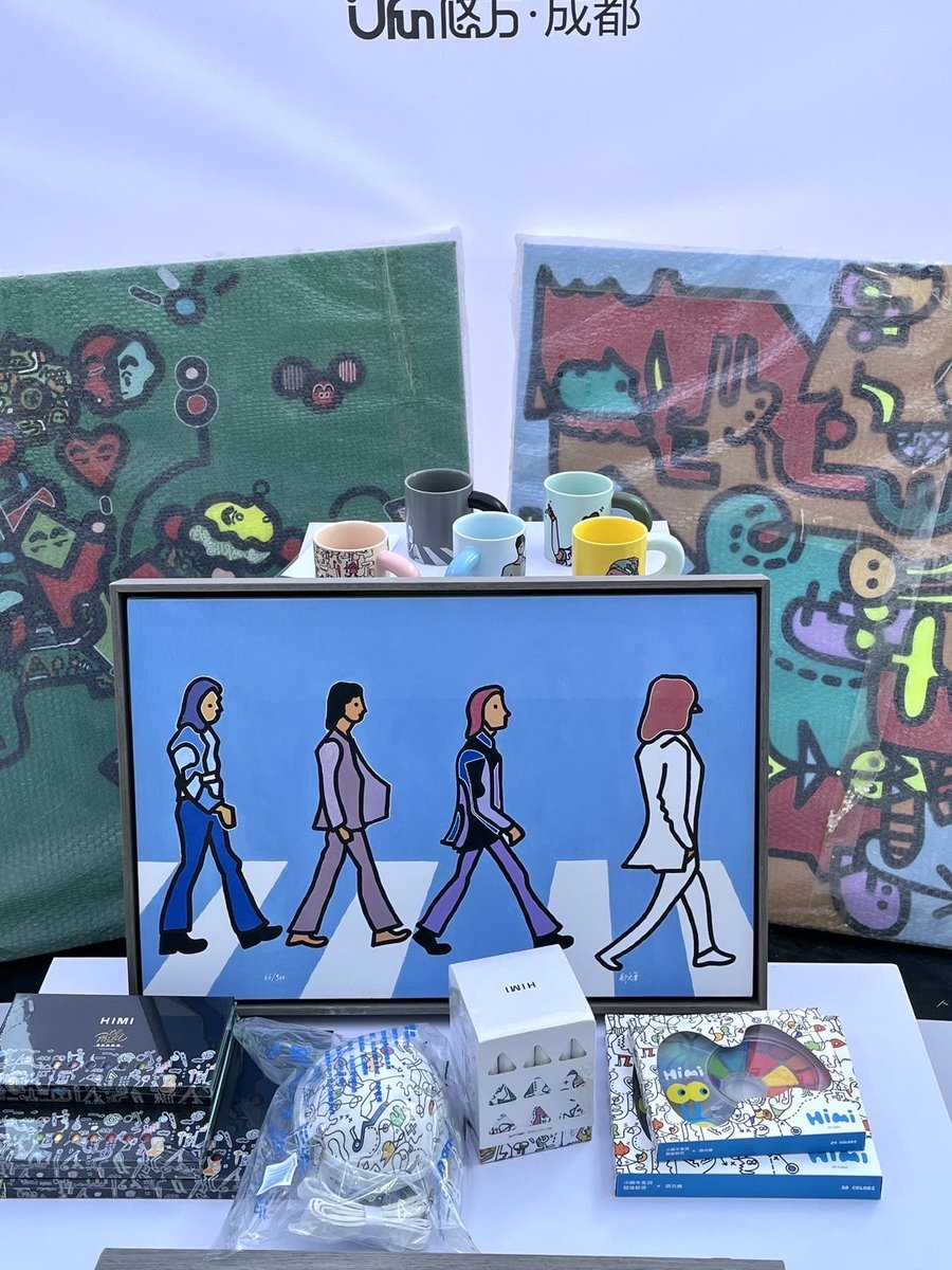 Himekkooo's tweet photo. Explore watercolor’s soft magic at today’s street art pop-up—free demos, tiny canvases, and a vibe that turns passersby into creators! https://t.co/Jml6U1jHGY