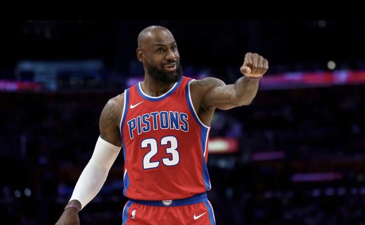 SleeperPistons's tweet photo. “I’m going to take my talents to the Motor City” - LeBron James (probably)

#Detroitbasketball https://t.co/2NG6ao6rNE