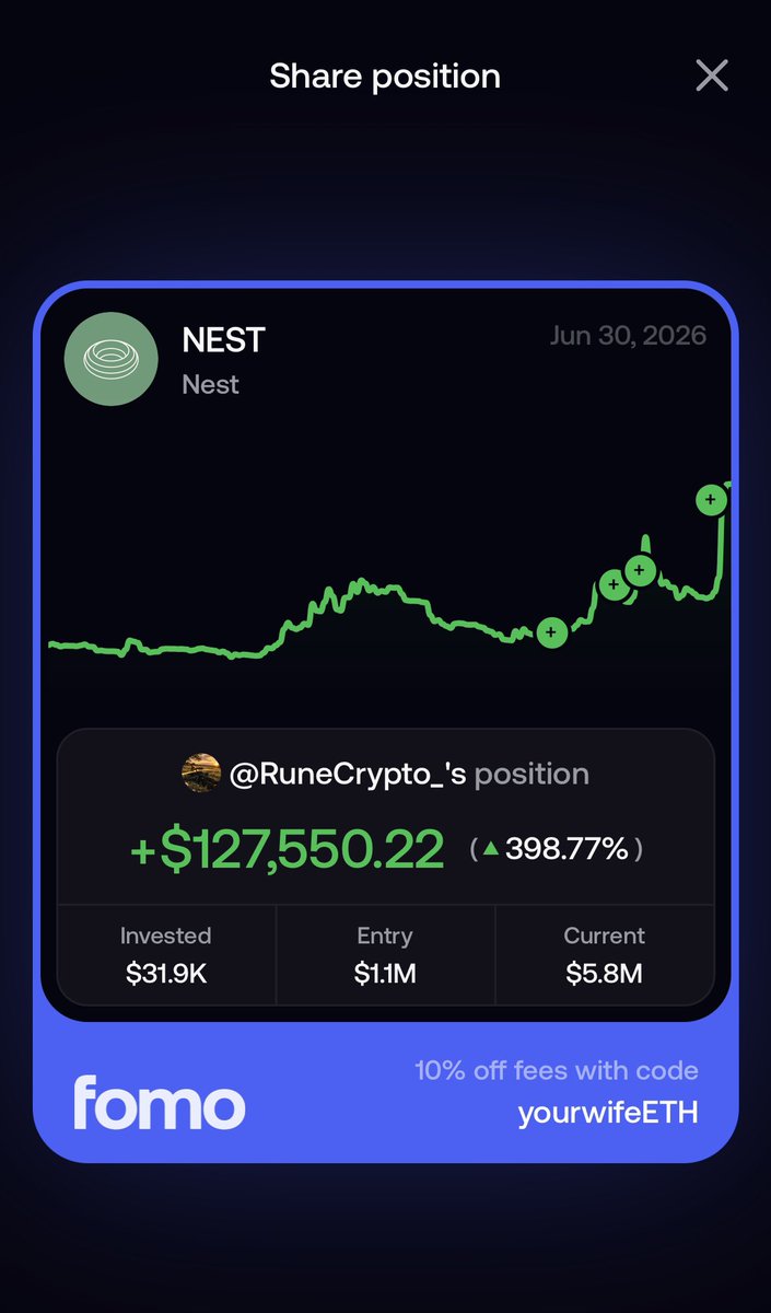 yourwifeETH's tweet photo. People still fading solana:HeC2xWqGT9gPfdvaMuqxPo2bUQ1XgY5wRtnrwTEHpump 

@RuneCrypto_ locked 20% and burnt 15% 

He continues to buy more.

He has made nearly 300k on $ansem this week.

@blknoiz06 just followed him

He is up another 100k on $nest now

This thing won’t stay this low forever. I keep adding on dips.

It’s time to solana:HeC2xWqGT9gPfdvaMuqxPo2bUQ1XgY5wRtnrwTEHpump again