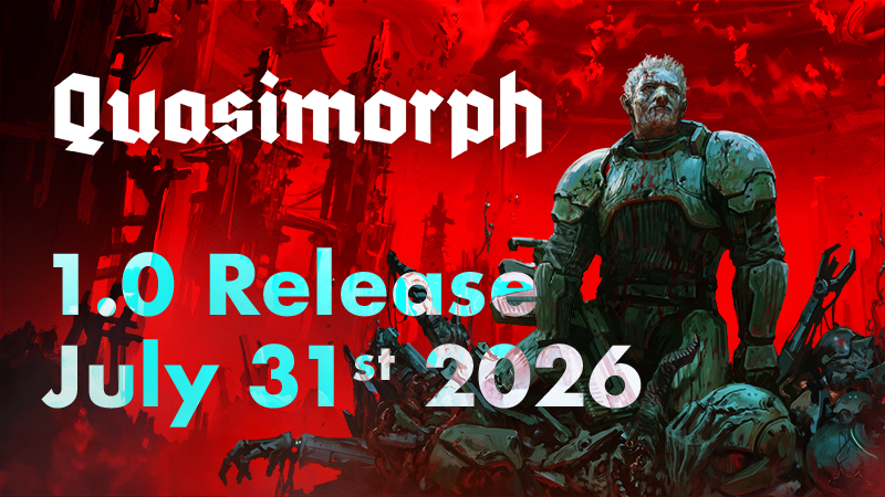 quasimorph's tweet photo. Mark this date in your calendars!
Quasimorph will launch in version 1.0 on July 31, 2026!
#roguelike #turnbased #gamedev https://t.co/5lDNG0b32C