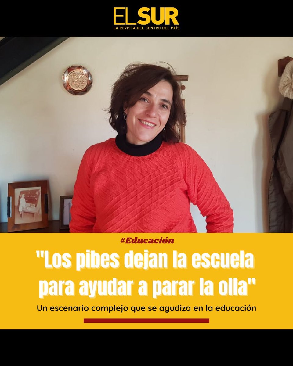 ElSurrevista's tweet photo. 🟡 #Educación: "Los pibes dejan la escuela para ayudar a parar la olla" https://t.co/wEObR2dO1b