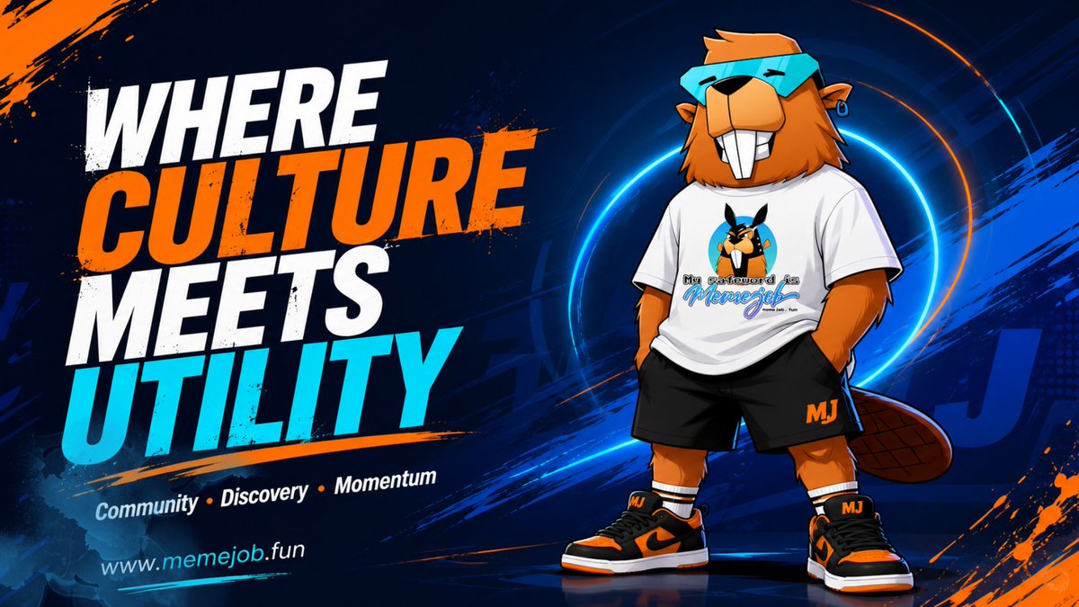 MemeJobFun's tweet photo. Some tokens start with culture. 🎭

Some start with utility. 🛠️

Some start with a community that wants to move faster. ⚡

memejob brings them all into one place on Hedera 🤝

✨ Create, discover, track activity, and see what people are paying attention to early. 👀
https://t.co/kSxQJXu9CU