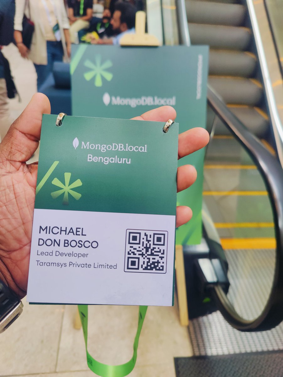 MichaelDonBosco's tweet photo. Excited to have attended today's MongoDB.local event! 🚀

It was a great opportunity to explore the latest innovations in MongoDB, learn best practices for building modern applications, and connect with passionate developers and industry experts.

#MongoDBLocal #MongoDB https://t.co/5nQQZv8gVB