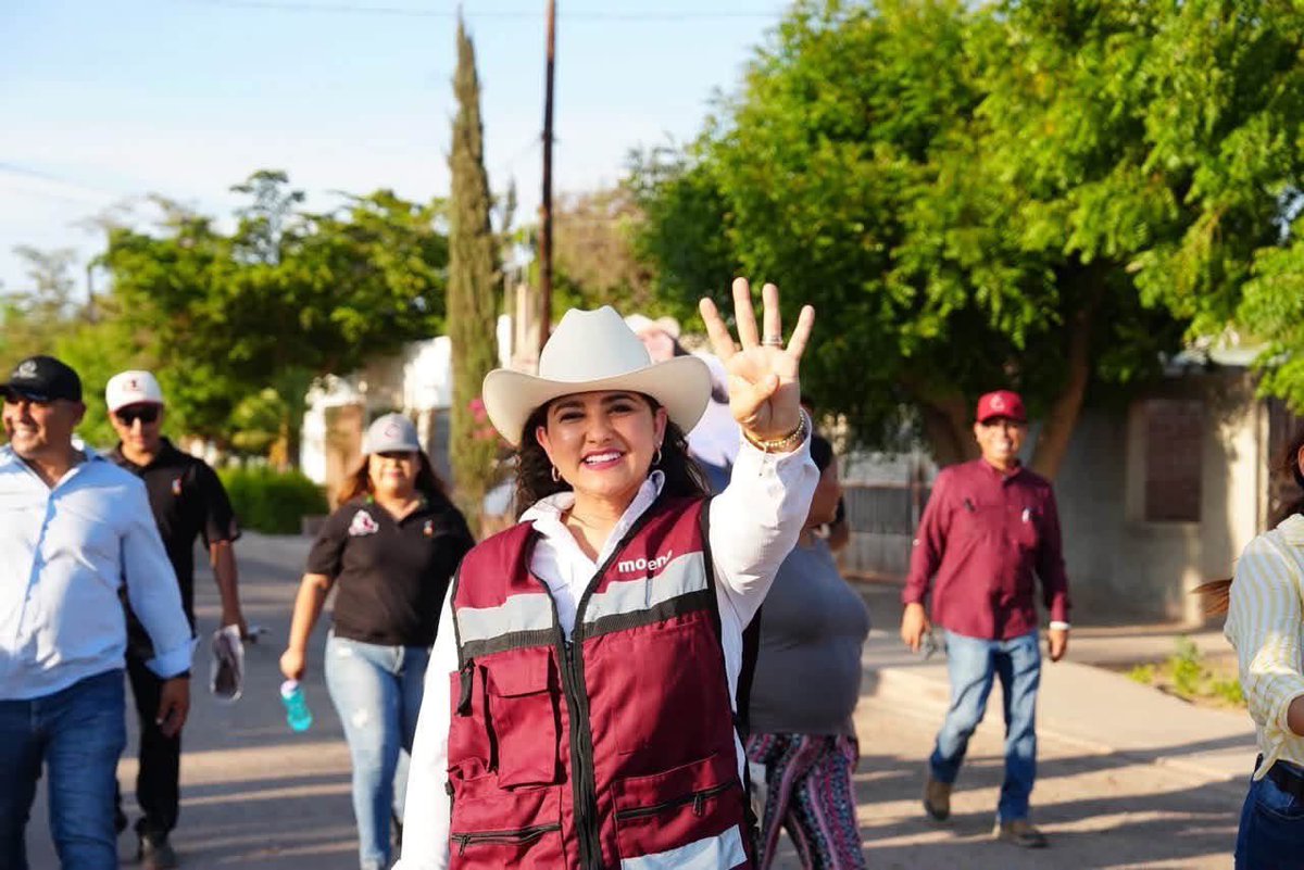 SoteloRodrigo's tweet photo. El primer día de pre pre campaña lo ganó @CelidaLopezc.

La ex secretaria de Sagarhpa no decepciona.

Es la que mejor entiende un proceso interno o electoral y la que mejor conecta con la gente.

Ayer tuvo evento en Navojoa, se pasó a Etchojoa, reunió a decenas, recorrió casa por casa, anda en entrevistas, dio conferencia.

Así la vi en 2018, cuando la menospreciaban “por panista” pero demostró que en @MorenaenSonora se pueden juntar todos los fundadores y no le llegan ni a los talones.
