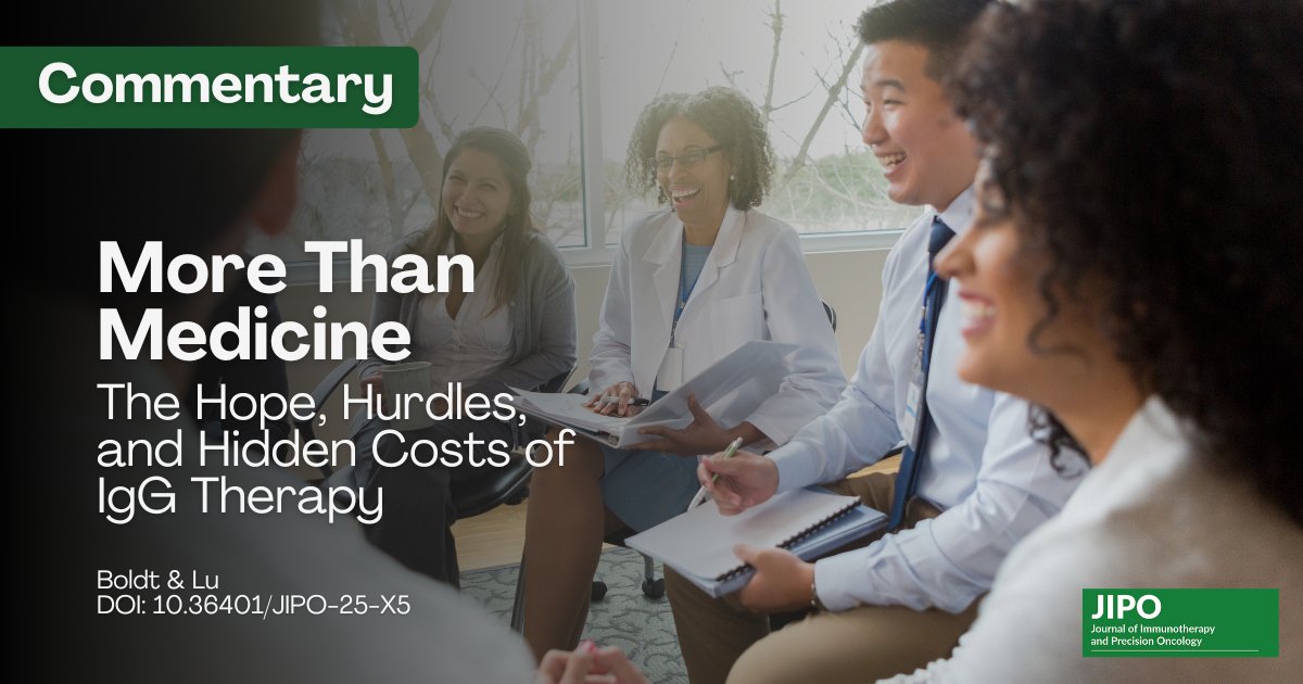 JIPOEditors's tweet photo. Boldt &amp; Lu: #JIPO discuss #IgG therapy for immunodeficiencies, addressing its clinical potential alongside the hidden costs of treatment.
https://t.co/gZgKRYSTqa 
@OncologyNetwork #immunoglobulin #autoimmunedisorders #immunodeficiencies #JIPO https://t.co/s4PkKgB0Bm