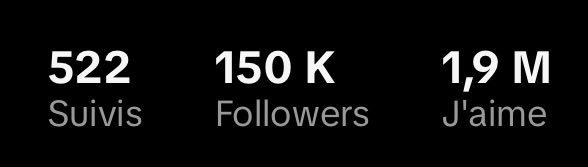 Novaftn_'s tweet photo. Wwww les 150K sur TikTok ! 🥳🥳🥳 https://t.co/QXBrKJsZgH