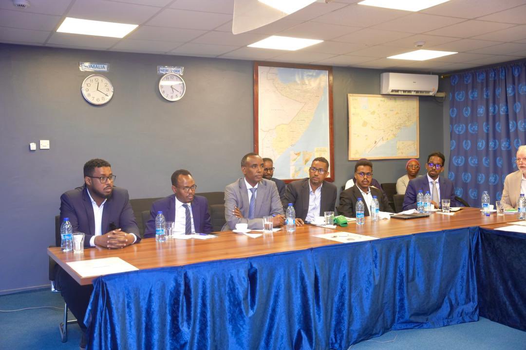 HonBeenebeene's tweet photo. I co-chaired the Somalia Joint Fund (SJF) Management Group Meeting with UN Deputy SRSG, Resident & Humanitarian Coordinator George Conway.

We reviewed the Fund’s progress, agreed priorities for 2026–27 and reaffirmed the importance of aligning development financing with Somalia’s #NTP2025_2029 to deliver lasting results for our people.