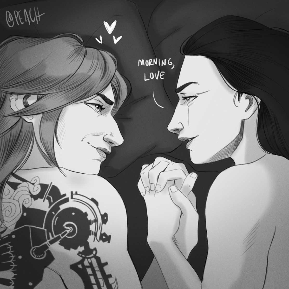 PeachesPlace's tweet photo. Anon requested "Caitlyn calling Vi love like she does in 2XKO!"

They're disgusting (I love them). https://t.co/dXyqygar4k