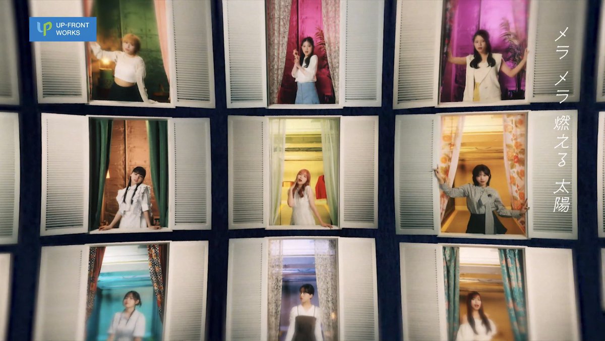 taizo90's tweet photo. アンジュルム『愛が愛のままでいられますように』@angerme_upfront 

監督／編集しました。

窓を通した実写コラージュと極限のカット割の中でメンバーの美しさを用モンタージュしました

1フレームたりとも無駄にしたくない！
と言う一心でとにかくリズムにいい表情をはめ込む荒技を行っております。

※0.25倍で見るといっぱい良いところがみれるよ

#アンジュ愛まま