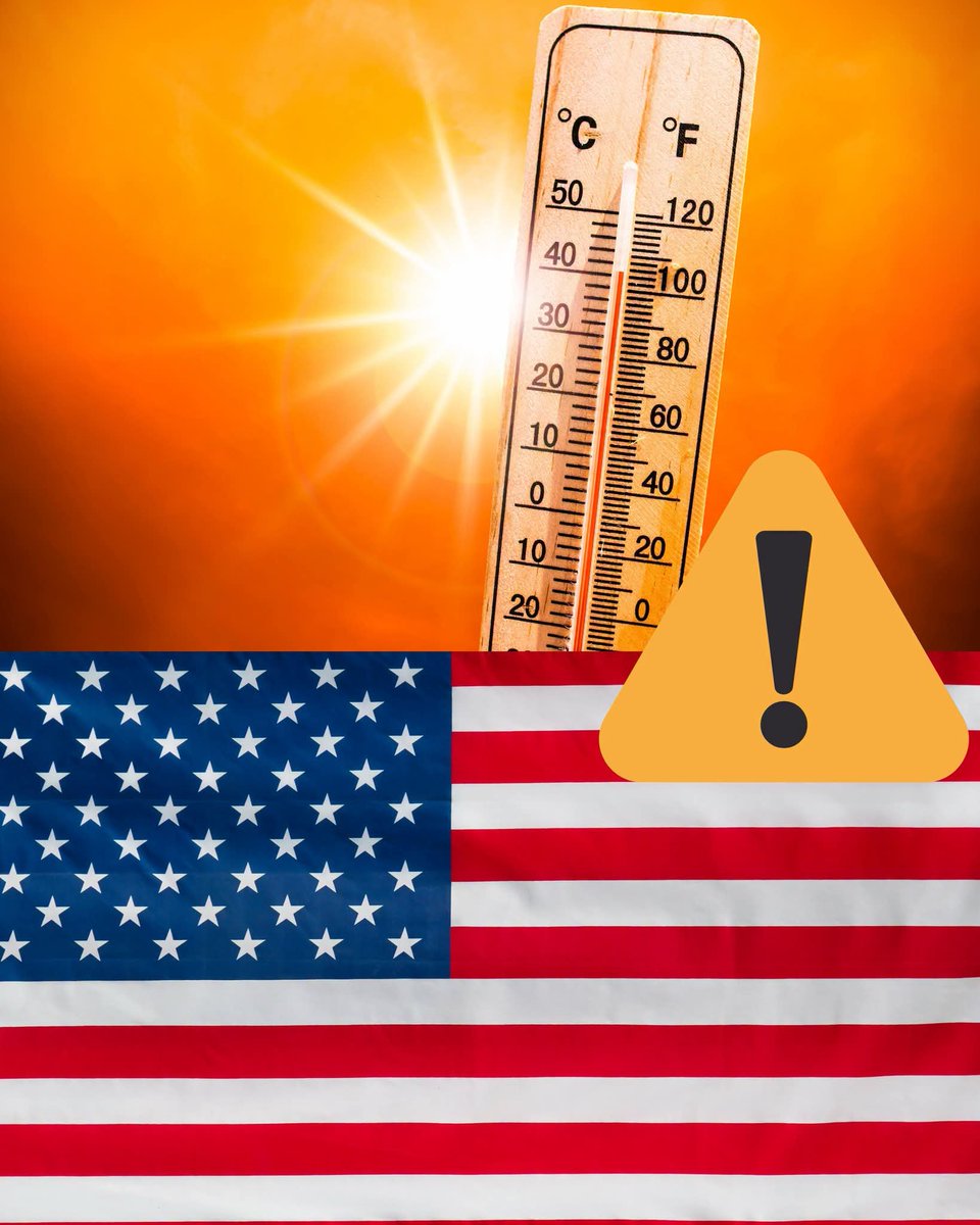DiarioDigitalSV's tweet photo. #Internacionales || Una ola de calor enfrentarán millones de personas en el marco del 250 aniversario de la independencia de Estados Unidos. 

Desde este día, se esperan temperaturas entre los 35 y los 38 °C. La humedad hará que la sensación térmica sea mayor. https://t.co/RUBLfikmS7