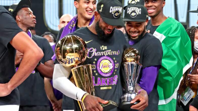 DOC323123's tweet photo. LeBron choosing the Lakers was genuinely one of the best moments I’ve had as a Laker fan in my life. I literally jumped out my bed and called my sister when it was announced. Him winning a title here was another. Just really restored the luster to the org it had lost in the years without Kobe or contending and I’ll fight anyone who says he isn’t a “real” Laker. 

#23 hanging in those rafters forever #thankyouLeBron