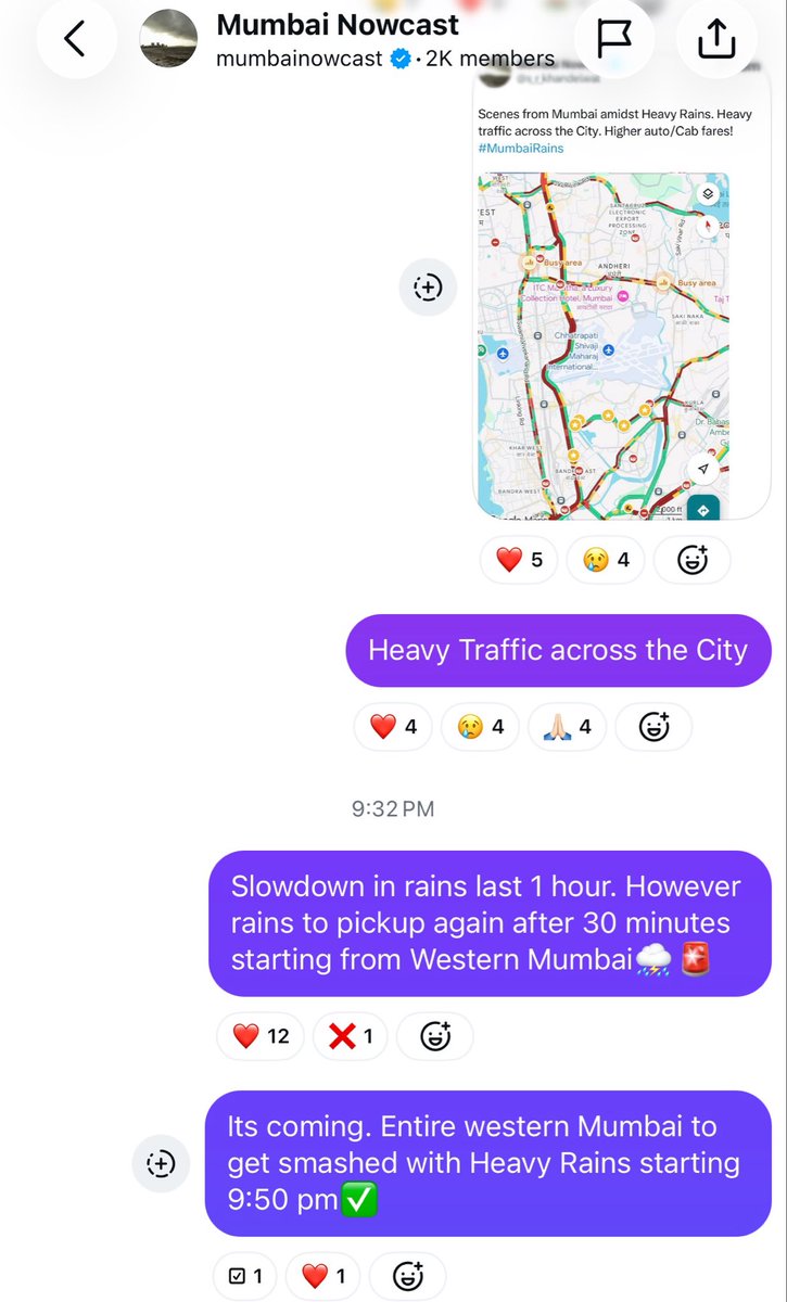 Mumbai Nowcast tweet media