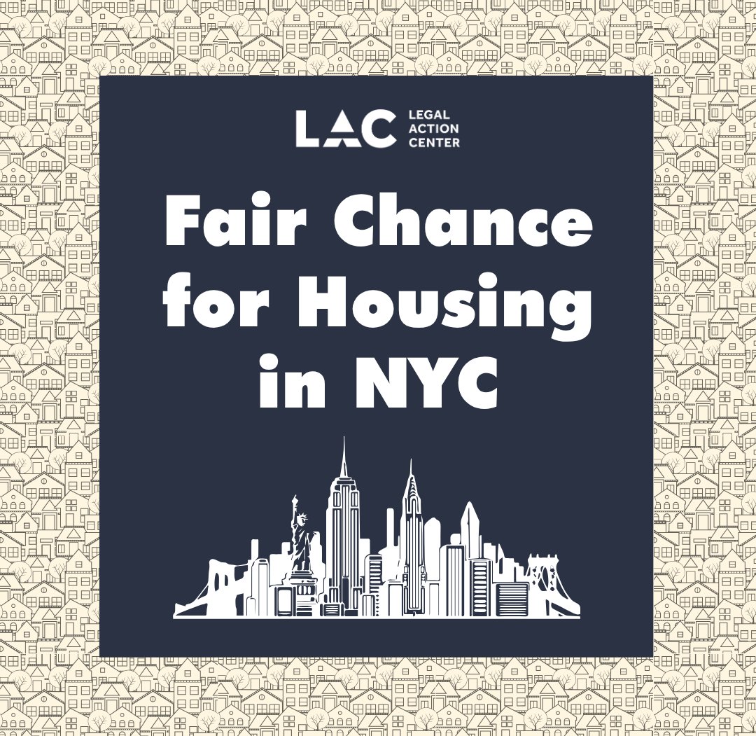 lac_news's tweet photo. It’s high time more NYers know of NYC’s Fair Chance for Housing Act! As of 1/1/25, the law bans housing discrimination against ppl w/ convictions across NYC. Our guide covers the law &amp; offers recs to help justice-involved NYers find a place to call home: https://t.co/uwiMbctPah https://t.co/TWm8Gb491Q