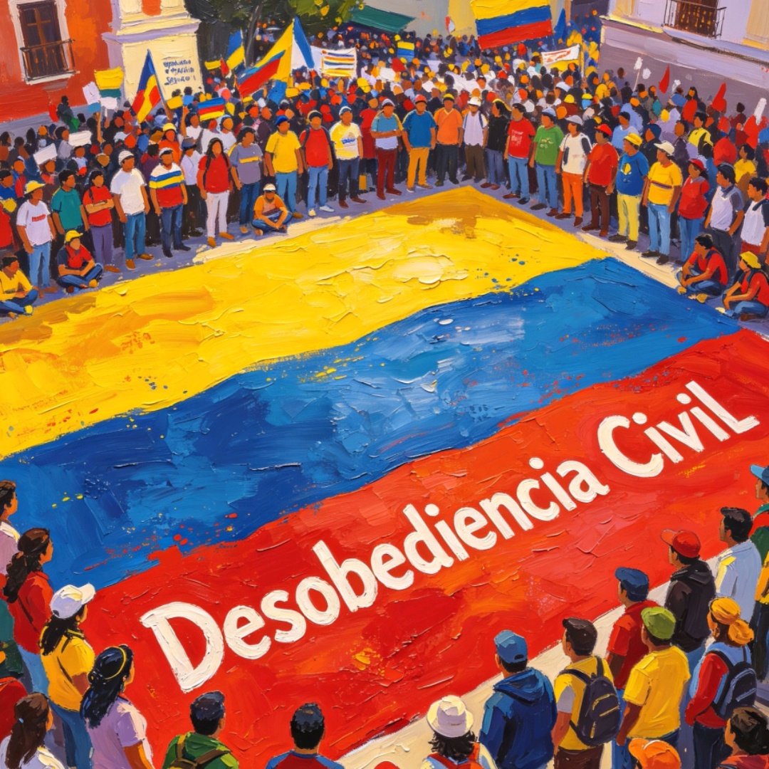 GiovannyLe23723's tweet photo. Vamos todos en desobediencia civil pacífica , todos alas calles https://t.co/Ad2hTVExT8