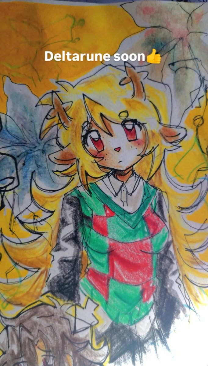 shayyuri21's tweet photo. Since I'm shadowbamned I can post this Noelle I drew like a week after announcement of chapter 5 I think?? The light is like awful on this Pic https://t.co/3Kf5m6EV5V
