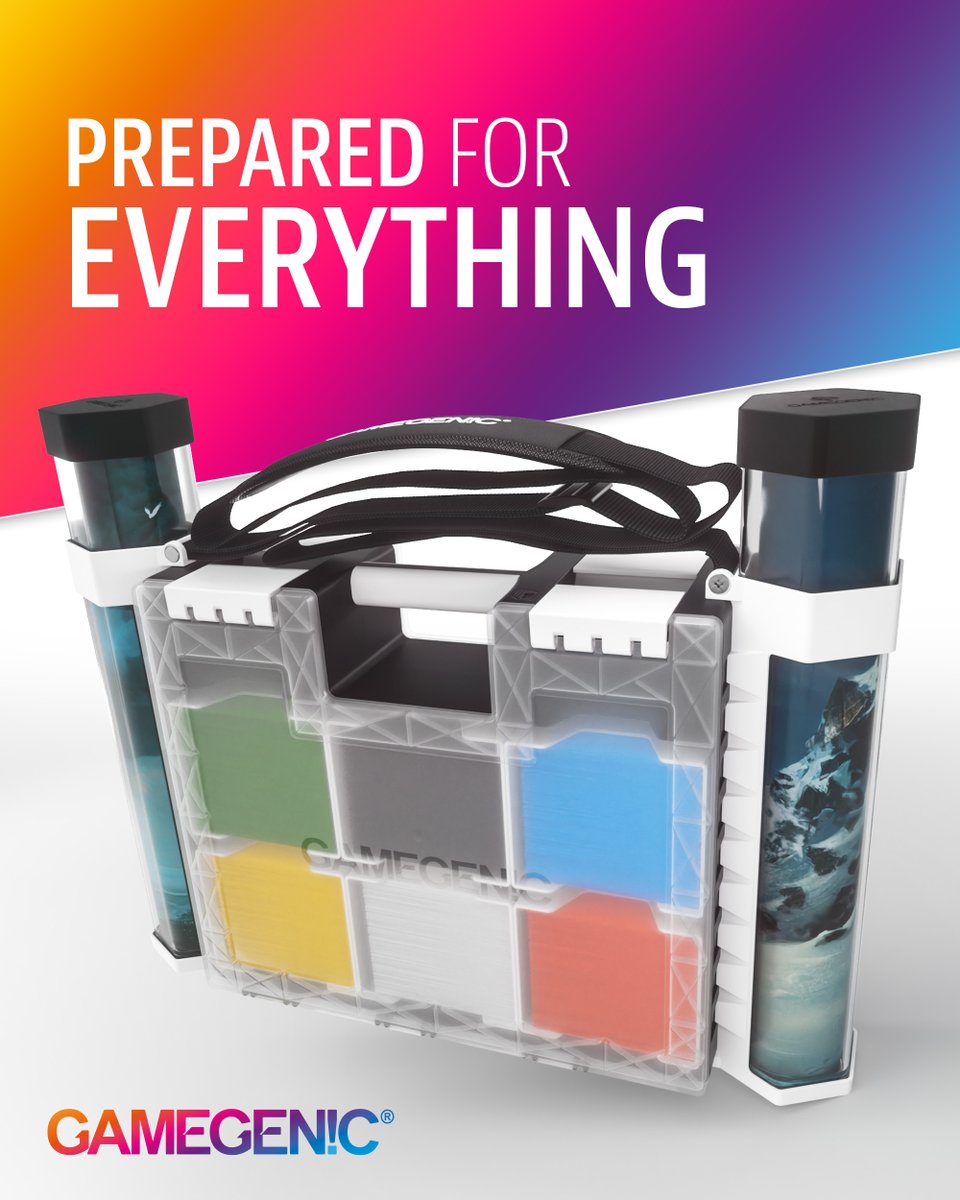 Gamegenic_'s tweet photo. Event summer has started! Whether you’re playing, collecting or just browsing at your next convention, we have you covered with the perfect accessories.🙌
#tcg #accessories #event https://t.co/ivbQkWlI3j