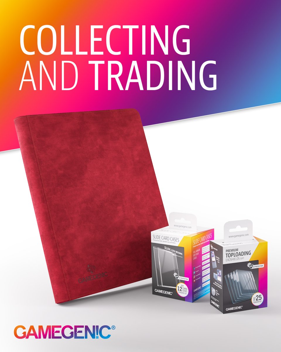 Gamegenic_'s tweet photo. Event summer has started! Whether you’re playing, collecting or just browsing at your next convention, we have you covered with the perfect accessories.🙌
#tcg #accessories #event https://t.co/ivbQkWlI3j