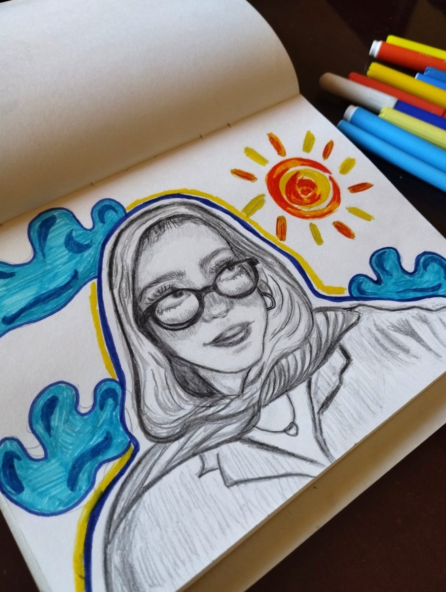 rouun_'s tweet photo. عاد للرسم وعاد لل self sketching https://t.co/GS01jLdJmy