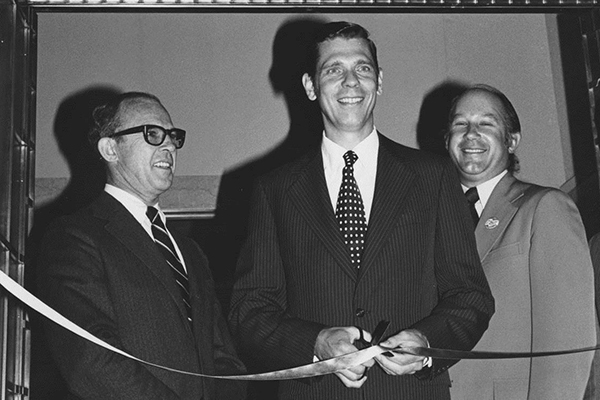 Wedbush's tweet photo. 71 years ago today, two college grads pooled $5K and founded Wedbush &amp; Company.

Edward Wedbush and Robert Werner bet on themselves in 1955. That bet is still paying off.

Happy Founders Day to everyone who helped build what we've become!

#Wedbush #71Years https://t.co/o7VYhpGCjI