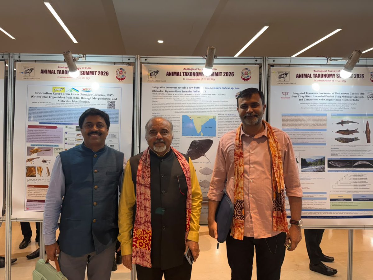 LabRajeev's tweet photo. Fantastic day 1 at the @ZoologicalI Animal Taxonomy Summit 4.0 
Stay tuned for updates from the technical session tomorrow! 
@bineesh73371715 https://t.co/o3mN4zdjXP