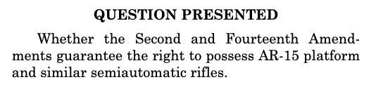 gunpolicy's tweet photo. The question presented in Viramontes that the Supreme Court granted cert on: https://t.co/ylh8MWLhDl https://t.co/licI7cuqZg