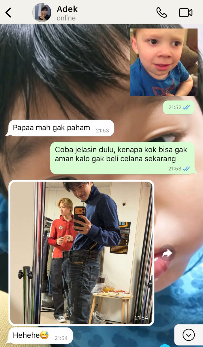 boebleteee's tweet photo. "Super Papa with His Only Son!"
—au ahn keonho ft jung jaehyun
Few tweets

: Adek Karel dan mini staycationnya! 

just fiction! 
Ignored the time stamp. https://t.co/UMqncqMLBi