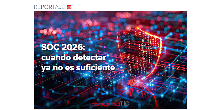 WatchGuardSpain's tweet photo. SOC 2026: detectar ya no es suficiente. @miguelcarrero, de WatchGuard, aporta su visión sobre la transformación que está viviendo el SOC. 
Lee el reportaje completo en #CiberseguridadTIC.es: https://t.co/6BSOnILuJ6 

#WatchGuard #Ciberseguridad #SOC https://t.co/1rNautFrsL
