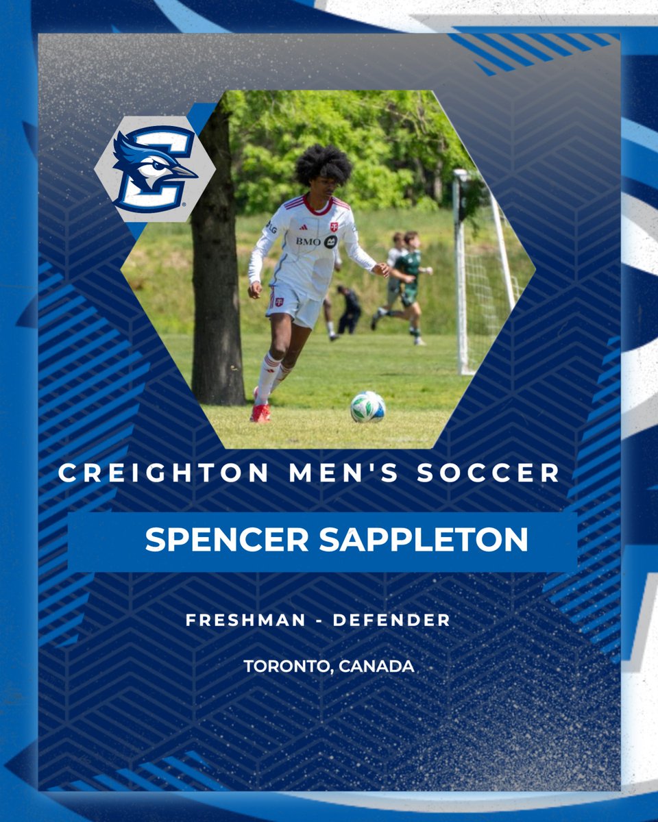 creightonmsoc's tweet photo. The next trio of newcomers for the fall of 2026

Clayton Brooks - GK - Grad Transfer from DePaul
Grady Gilchrist - F - Freshman from New Mexico
Spencer Sappleton - D - Freshman from Toronto https://t.co/UAn58X88Ck