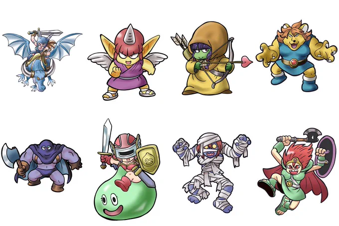 ドラクエモンスターまとめに ドラゴンライダー追加 #ドラクエ #ドラゴンクエスト