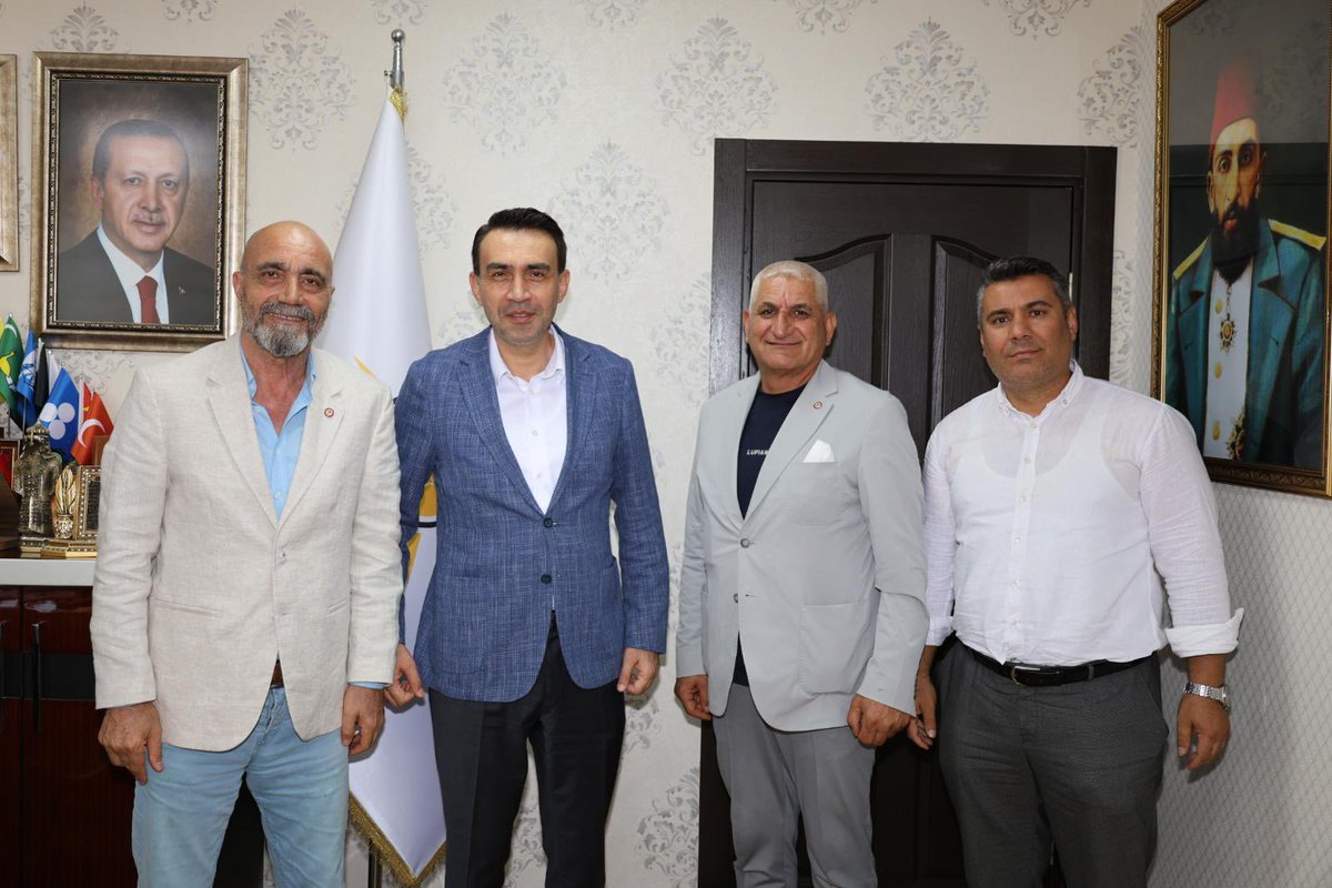 AdemAldemir33's tweet photo. 📍AK Parti Mersin İl Başkanlığı

Mersin Ticaret ve Sanayi Odası  Lojistik Sektörünü Temsilen Sayın Cengizhan Küçükgerger ve Sayın Zeki Şan, İl Başkanlığımızı ziyaret ettiler.

Nazik ziyaretleri için teşekkür ederiz. https://t.co/kn6LsNzwwt