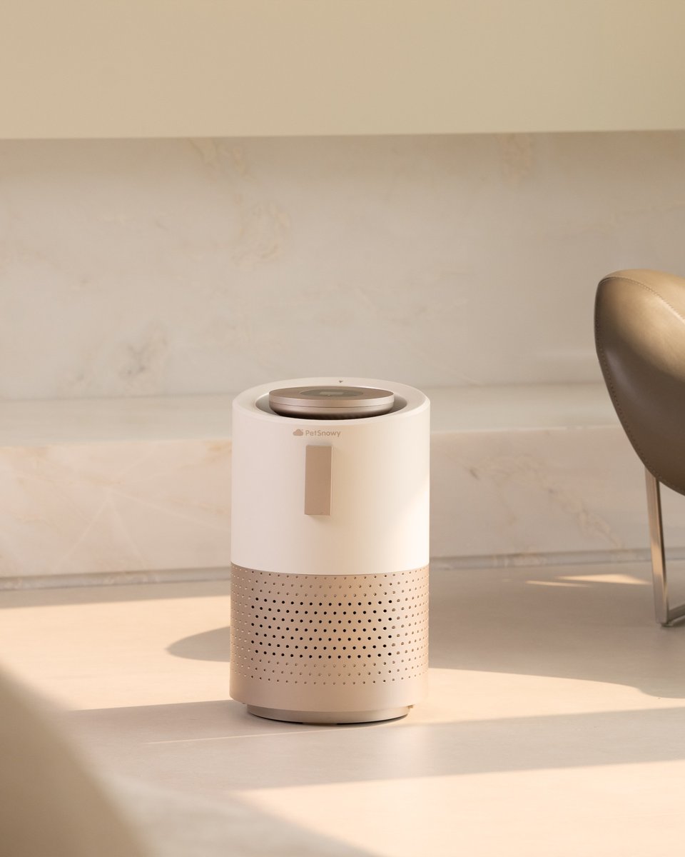 PetSnowy's tweet photo. Visible hair, invisible effort. ✨

The PetSnowy Air Purifier is engineered with a high capacity to effortlessly capture floating pet hair and dander, maintaining optimal air purity across your living space.

#PetSnowy #CleanHome #AirPurifier

#petsnowy #airpurifier #hepapurifier #petcare  #cleanhome #airpurifierforpet