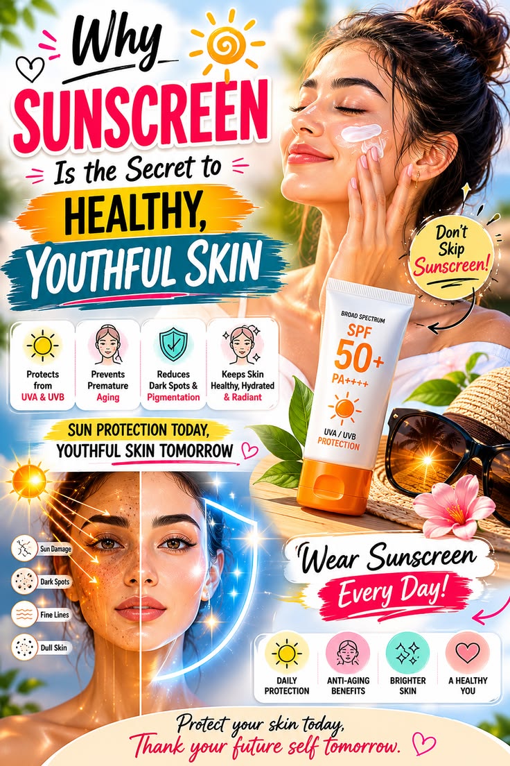 Pranav_9b's tweet photo. Why Sunscreen Is the Secret to Healthy, Youthful Skin

https://t.co/vHiWInCUhf https://t.co/ii3fJWZTOS