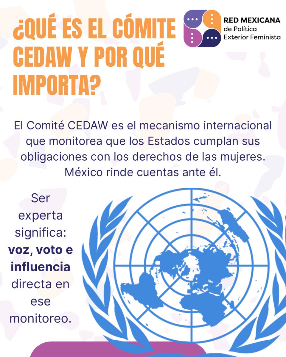 Red Mexicana de Política Exterior Feminista tweet media