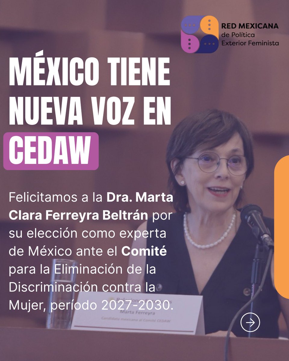 Red Mexicana de Política Exterior Feminista tweet media