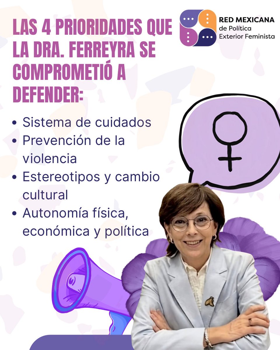 Red Mexicana de Política Exterior Feminista tweet media