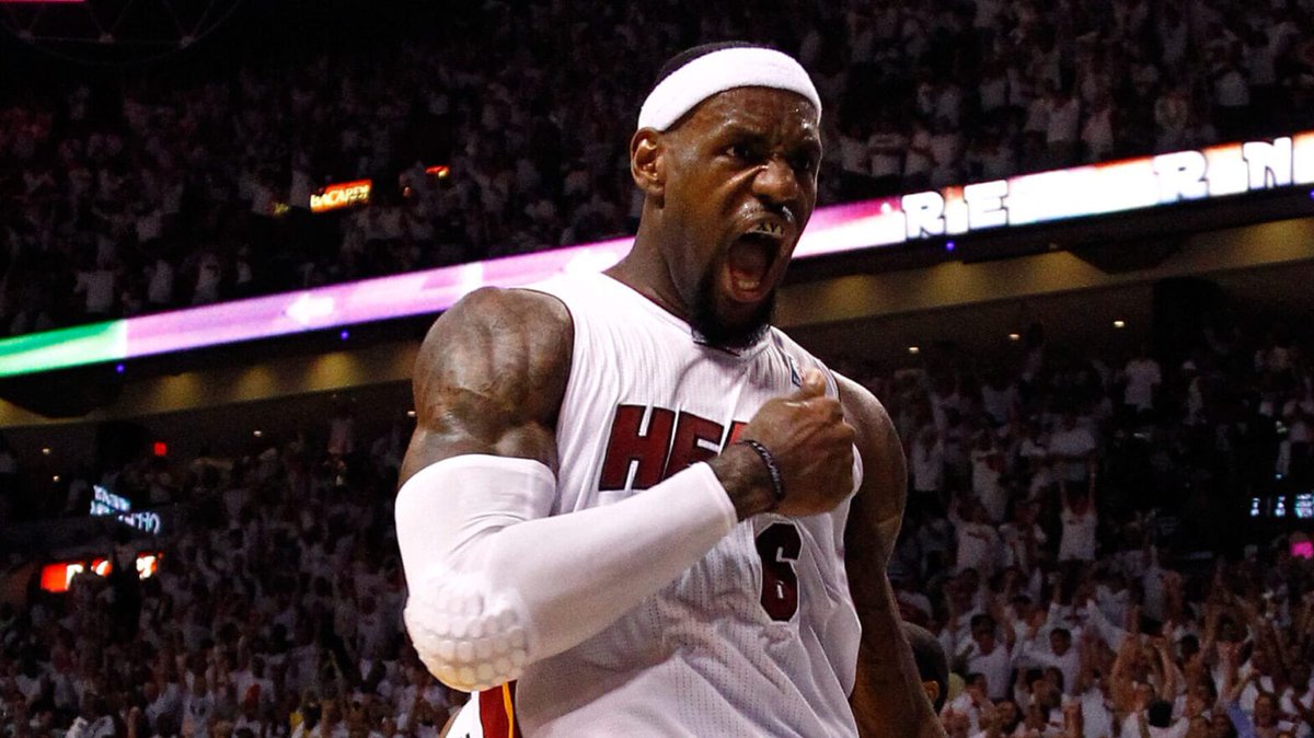 TheHeatCentral's tweet photo. The most each realistic LeBron team could offer him right now: 

CLE - $4M
GSW - $6M 
MIA - $12M

The Warriors can clear money by trading Moses Moody for lot less money in return (worth watching)

If LeBron wants to actually compete for the title, he’ll come to the East with Giannis and Bam. 👑
