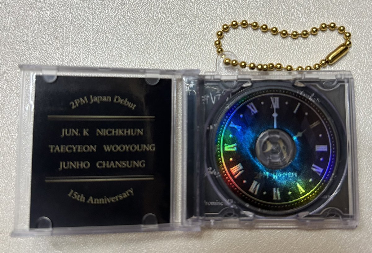 2PM ミニCDコレクション シークレットを開けてみた♡ CDの方は時計の