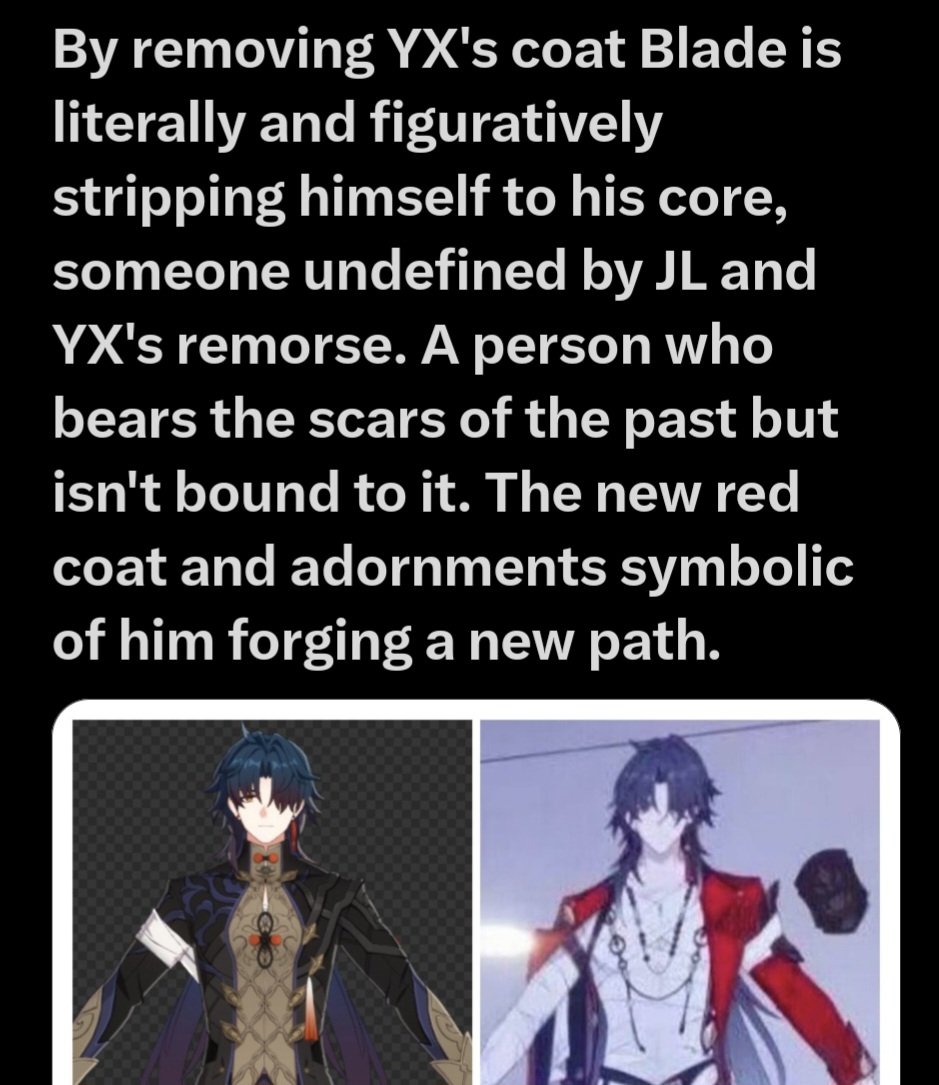 MissMapleStar's tweet photo. "Blade changes nothing it's just a recolour, these Summer SPs change a lot more"

This so-called recolour was so effective Blade fans figured out his entire story from the initial leak https://t.co/l3nnHjeKFQ