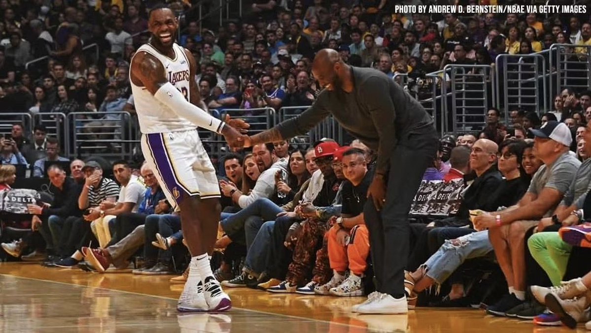Ballislife's tweet photo. The LeBron James era with the Lakers has come to an end https://t.co/nfQ5VpB7FG