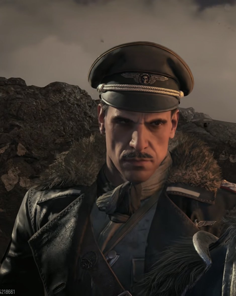 FairfieldGhosts's tweet photo. Imagine Richtofen slipped o
in his prescription contacts, but they've brown for this scene. https://t.co/N5Zhoccusu