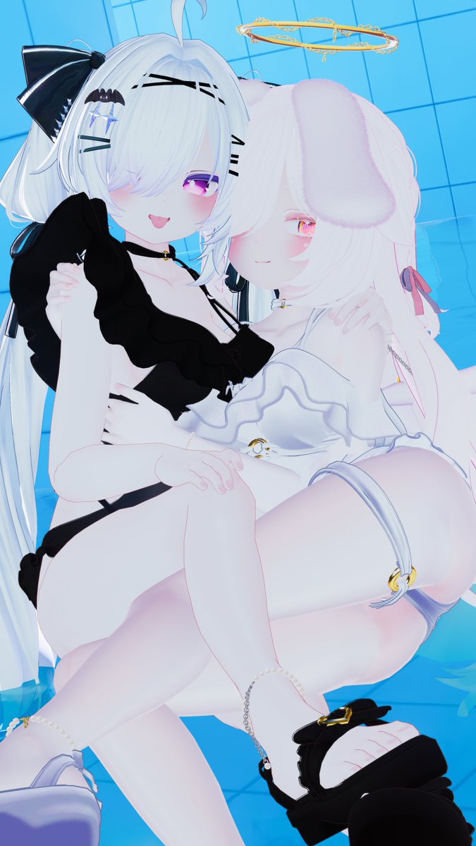 izaVRCy's tweet photo. おはいざ！
7月のツーショット水着おはつい１日目っ！！ https://t.co/vRe4hMQgG6