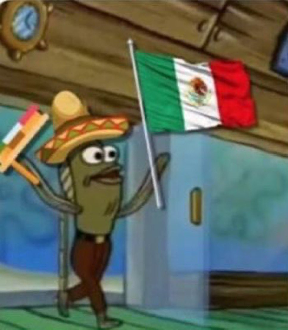 destroyahdub's tweet photo. VAMOS 🇲🇽🇲🇽🇲🇽🇲🇽‼️ 

everyone get Mexican — NOW https://t.co/cYYl6NQgr5
