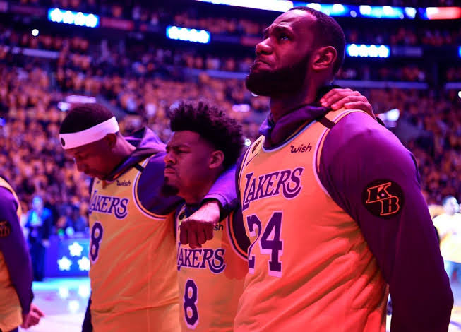 RichStapless's tweet photo. This was the moment for me that I’ll never forget. He held it down, carried the torch, and he finished the job. 

No one can tell me anything about his Laker tenure. No one. https://t.co/xSpTVFXKBO