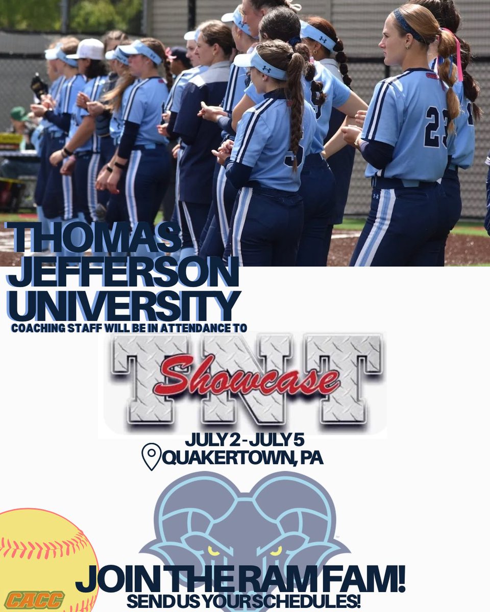 Thomas Jefferson University Softball tweet media